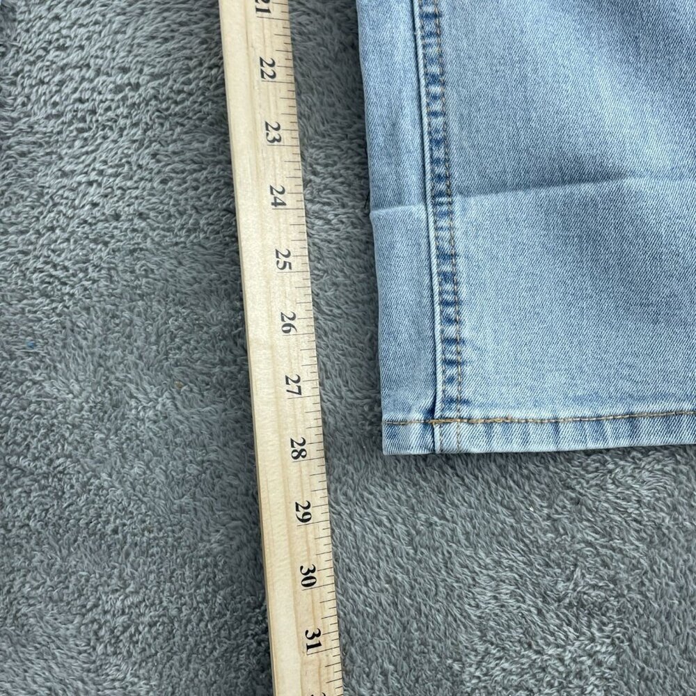 Frye Womens Stevie Wash Jeans Size 10/30 Light Blue Mid-Rise Cropped NWT 3036 - Picture 10 of 12